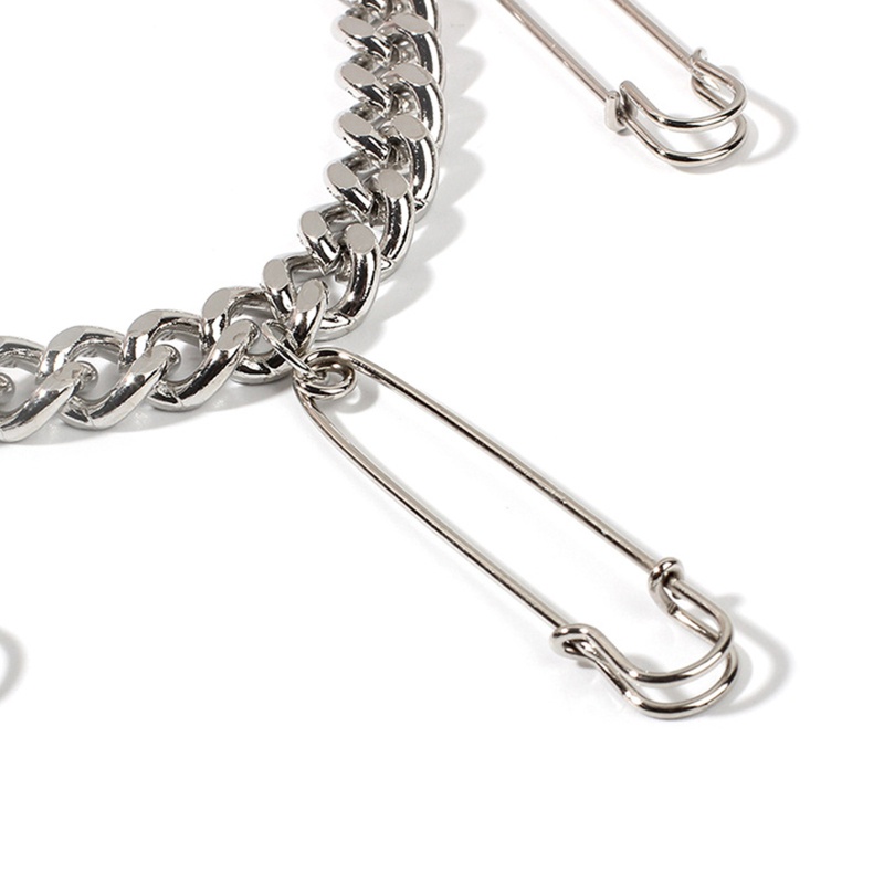 Youyo Móc Khóa Dạng Ghim Cài Nhiều Lớp Bằng Kim Loại Đường Phố Cho Nữ Pu