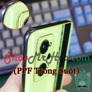 Dán Dẻo PPF Full Mặt Sau Lưng Realme GT2 - GT Neo2 - GT Neo 2 - Realme Q5 Pro (Trong và Nhám)
