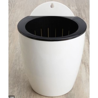 Chậu nhựa tự tưới nước dùng trồng cây treo tường 3 kích thước