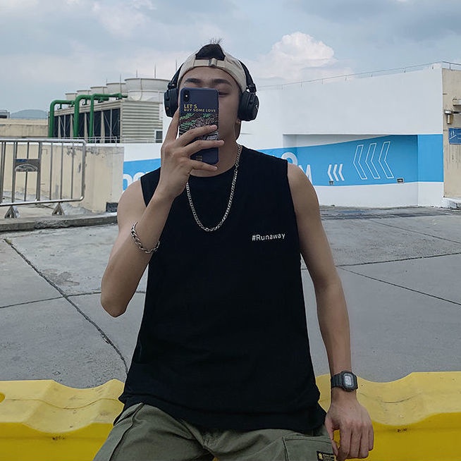 Áo Thun Ba Lỗ Thể Thao Dáng Rộng Thời Trang Mùa Hè Dành Cho Nam