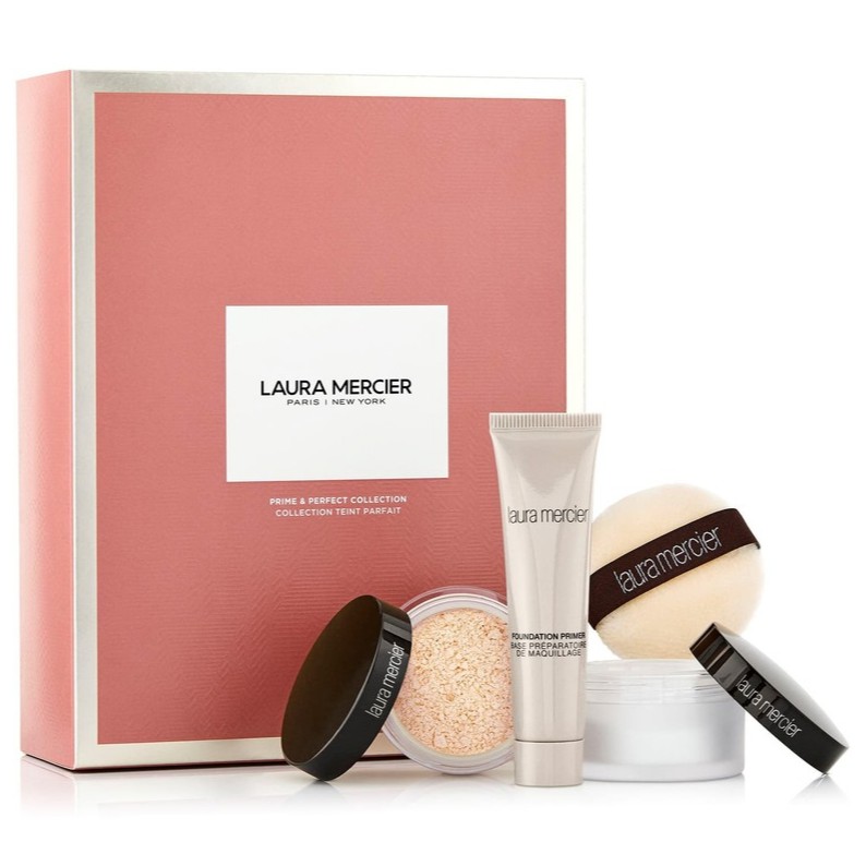 LAURA MERCIER - Set trang điểm Prime &amp; Perfect Collection