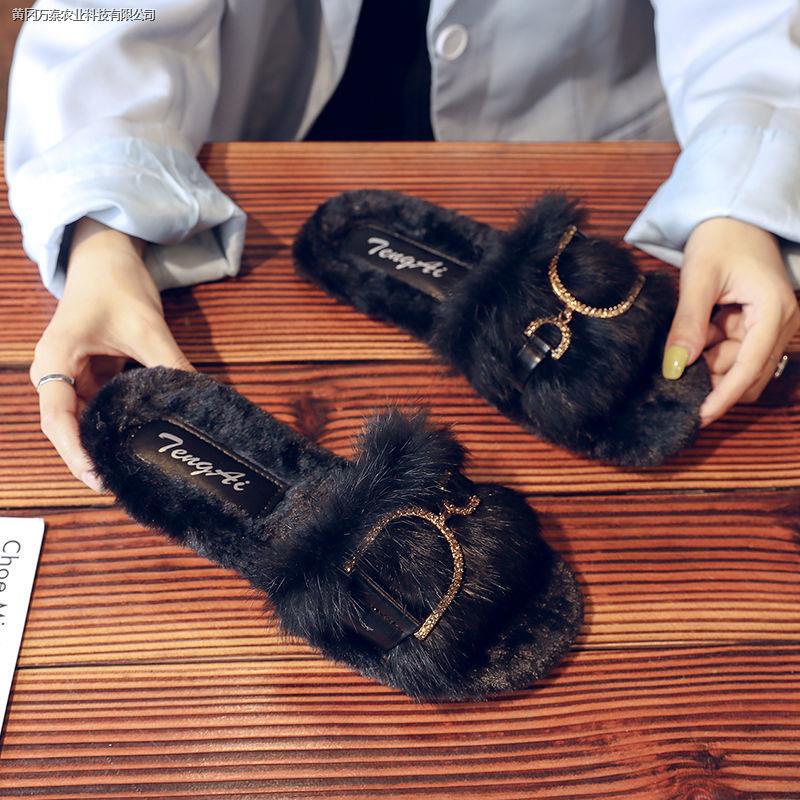 Dép Bông Đi Trong Nhà Mùa Thu Đông Phong Cách Mới Cho Nữ 2021