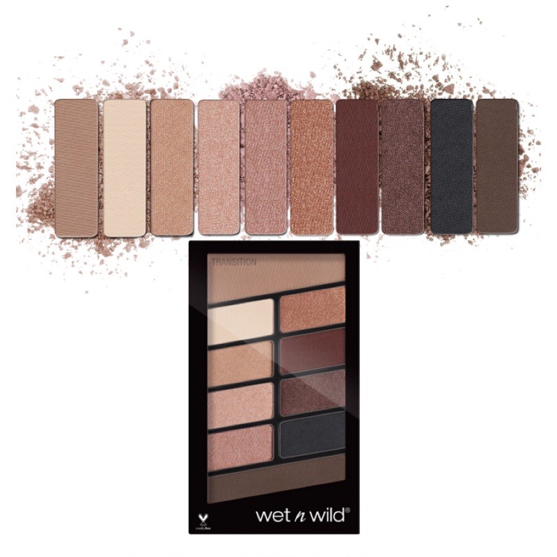 Bảng mắt WET N WILD 10 ô các màu