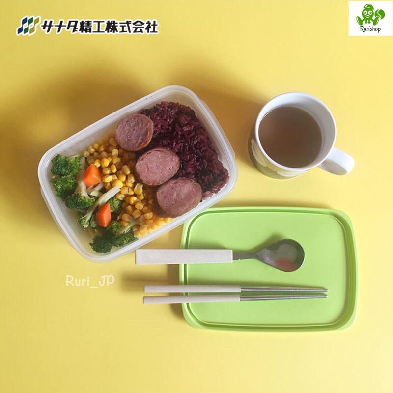 Các loại hộp nhựa cao cấp đựng thực phẩm Nhật Bản Sanada Seiko_ chịu nhiệt_ dùng được trong lò vi sóng_nắp dẻo