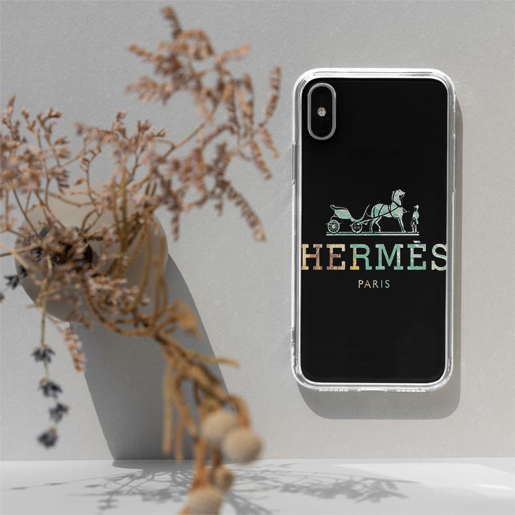 Ốp lưng HERMES Paris logo cỗ xe cho Iphone 5 6 7 8 Plus 11 12 Pro Max X Xr BRD20210225