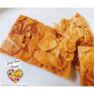 Bánh Ngói Hạnh Nhân Chuẩn Keto.