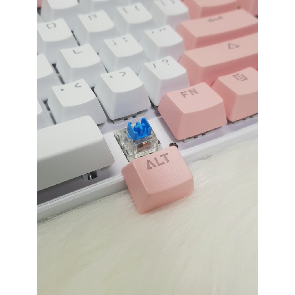 BÀN PHÍM CƠ Máy Tính Màu Hồng Led RGB - Màu xanh Chơi Game Dùng Văn Phòng Cực Đã - Loại BÀN PHÍM CƠ 87 phím | BigBuy360 - bigbuy360.vn