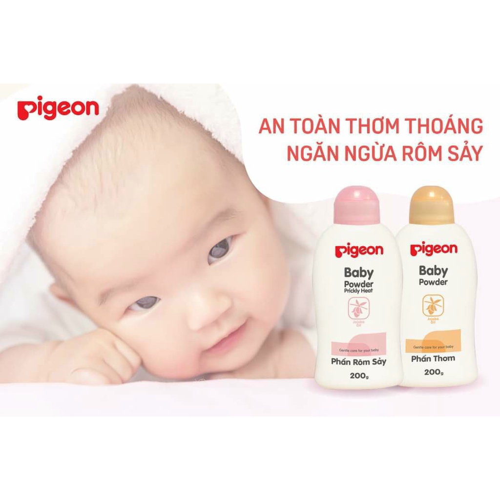 Phấn rôm Pigeon 200g