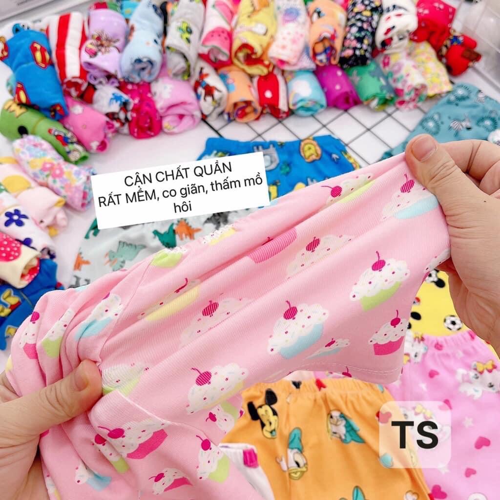 [8-17kg] Quần đùi bé trai, quần bé gái chất borip xuất mền mịn, họa tiết siêu dễ thương Bibokids (giá 1 quần)