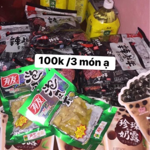 Combo 100k/ 4 chân gà yuyu