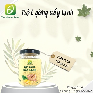 Combo giải cảm 1 hũ 40gr bột gừng sấy lạnh, 1 hộp 2 chai dầu gió bạc hà - ảnh sản phẩm 2