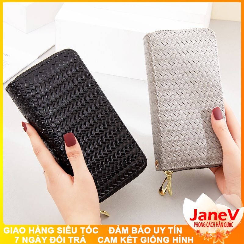 Ví Nữ Dài Cầm Tay Cao Cấp Sang Trọng Phong Cách Hàn Quốc TVNN398