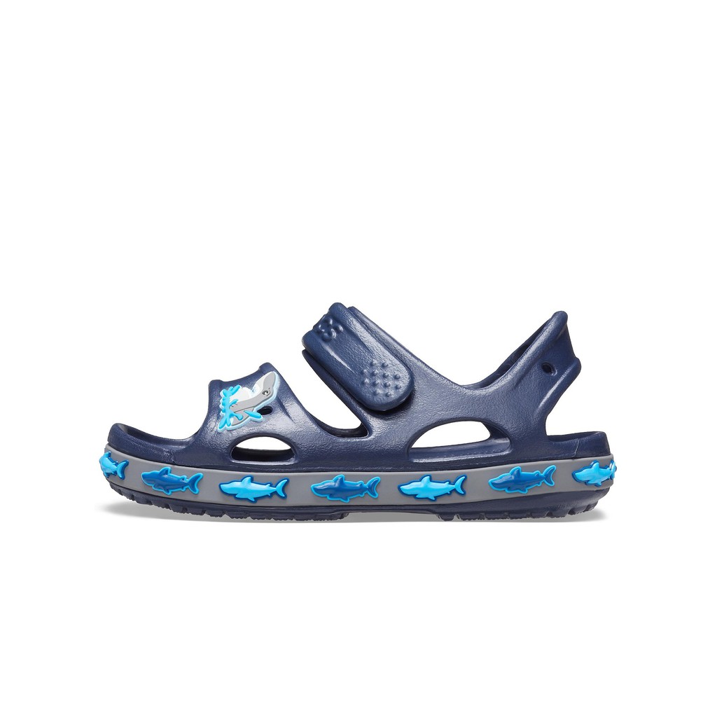 Giày Sandals Trẻ em Crocs Funlab Shark Band - 206365-410