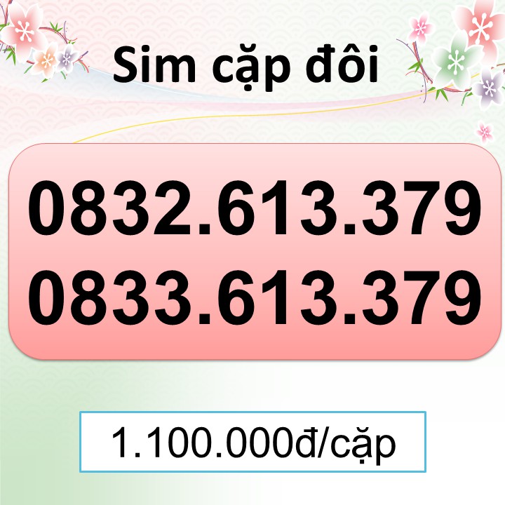 Sim cặp đôi sim tình nhân