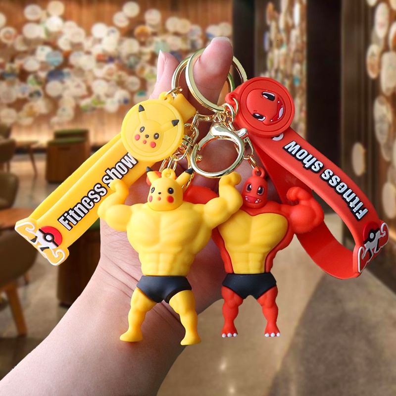 Móc khóa hình các nhân vật trong Pokemon