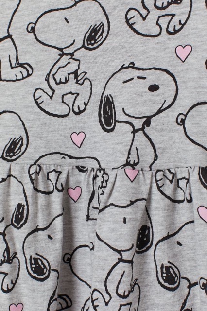 Đầm tay dài HM xinh 1-10t