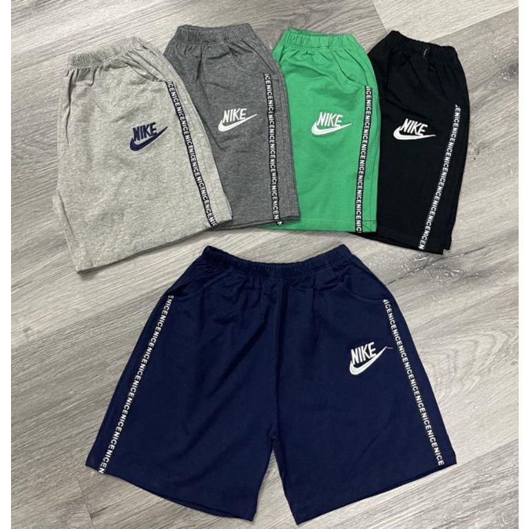 Quần đùi cotton bé trai 6-25kg