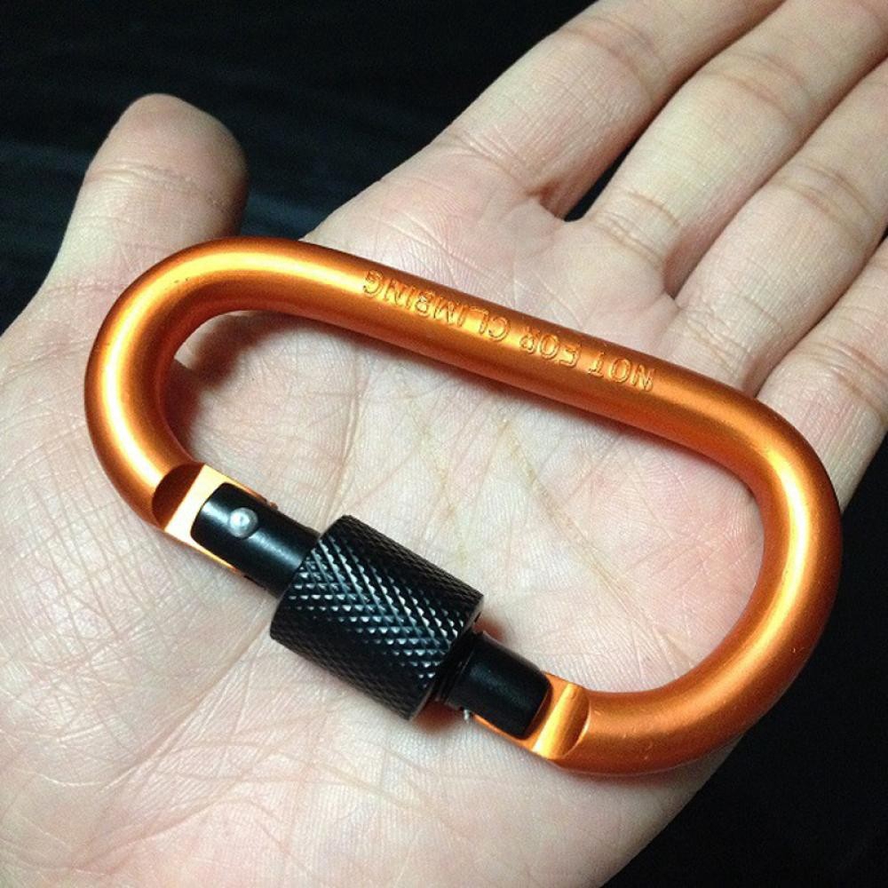 Móc khóa carabiner chữ D dùng ngoài trời