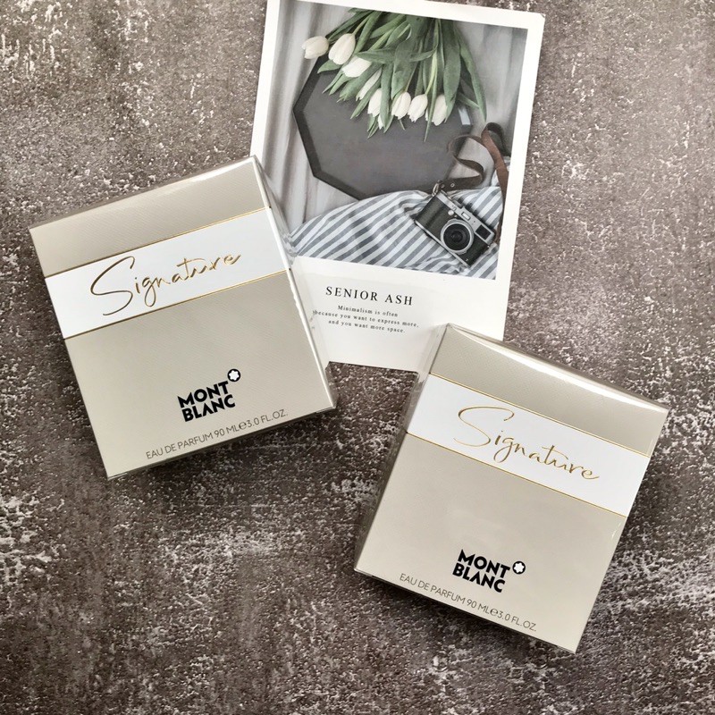 Nước hoa nữ Montblanc Signature EDP(Mẫu mới ra cuối 2020)