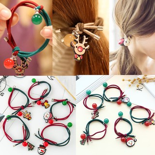 Dây cột tóc Giáng sinh Noel  siêu dễ thương chắc chắn