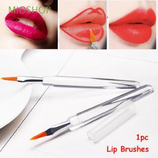 Cọ Trang Điểm Môi Tay Cầm Pha Lê Trong Suốt Kích Thước Nhỏ Gọn