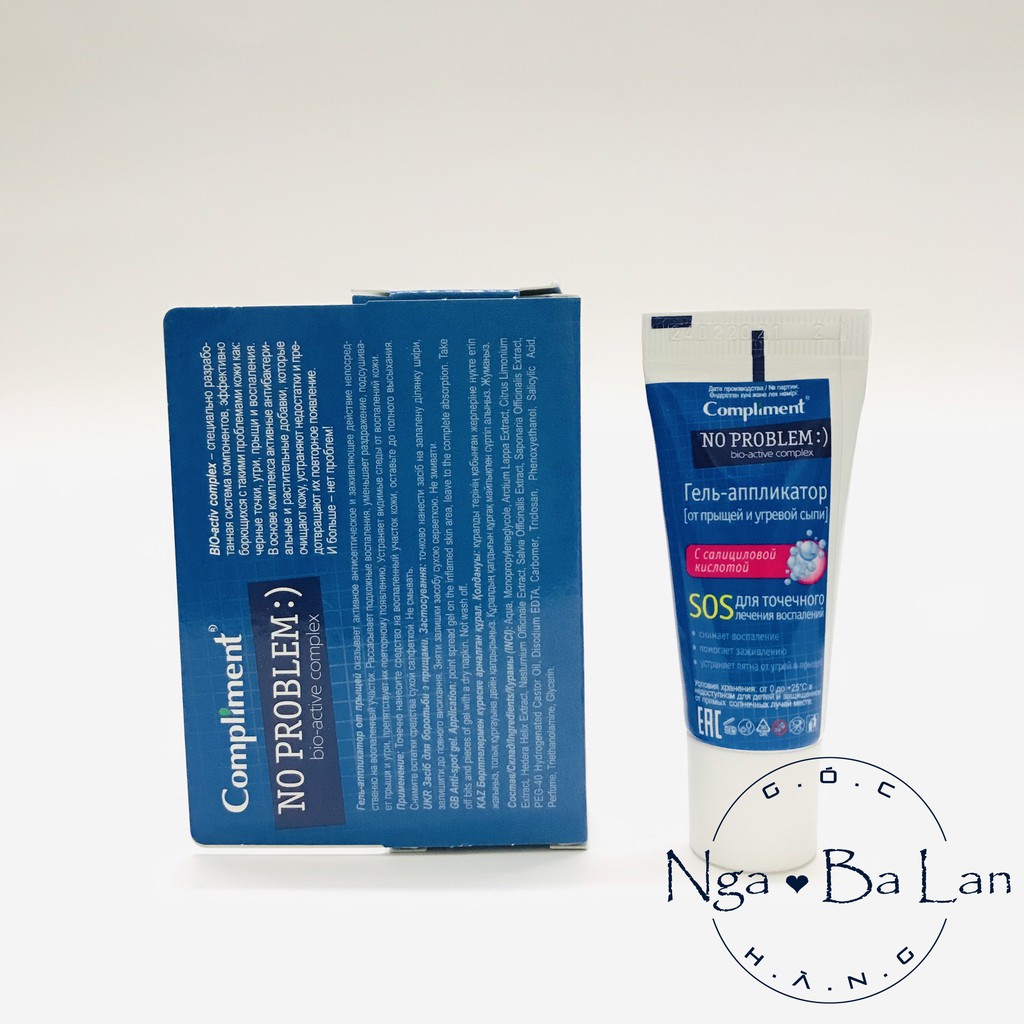 Gel SOS Compliment t.r.ị mụn trứng cá | BigBuy360 - bigbuy360.vn