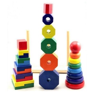 Tháp chồng 3 cột size to
