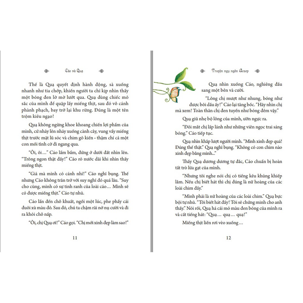 Sách - Illustrated Classics - Truyện ngụ ngôn Aesop