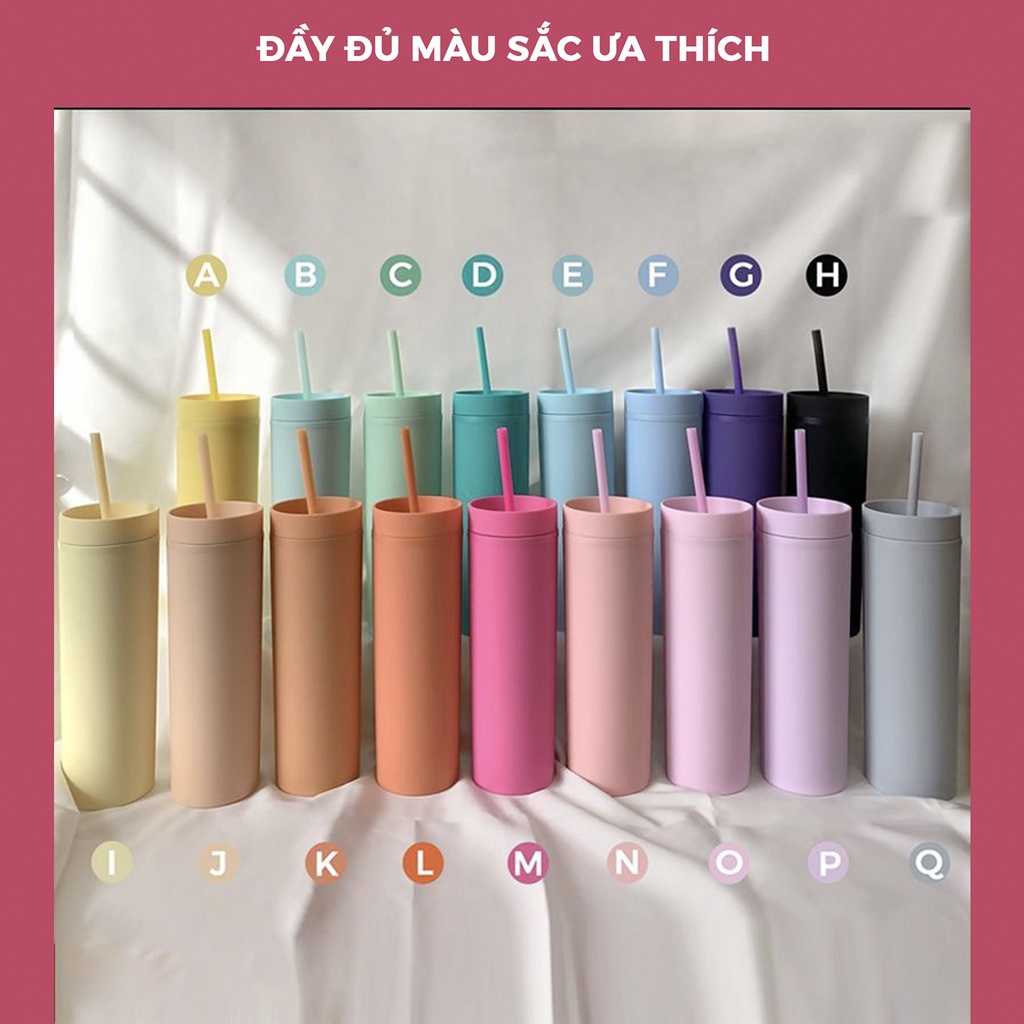 Bình đựng nước Decal in theo yêu cầu dung tích 650ml, bình giữ nhiệt Kẻ du hành khắc tên tặng kèm ống hút
