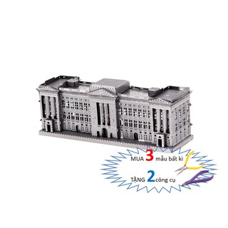 Mô Hình Lắp Ghép kim Loại 3D Cung điện Buckingham
