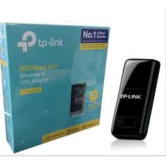 USB thu sóng Wifi TP-Link 823N (Đen) - không cần tới dây mạng, máy tính để bàn, máy xách tay vẫn có mạng internet