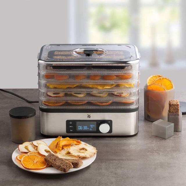 Máy sấy thực phẩm WMF 5 tầng có thể làm bò khô, gà khô, hoa quả sấy, củ quả sấy, nhập khẩu Đức, tiết kiệm điện năng