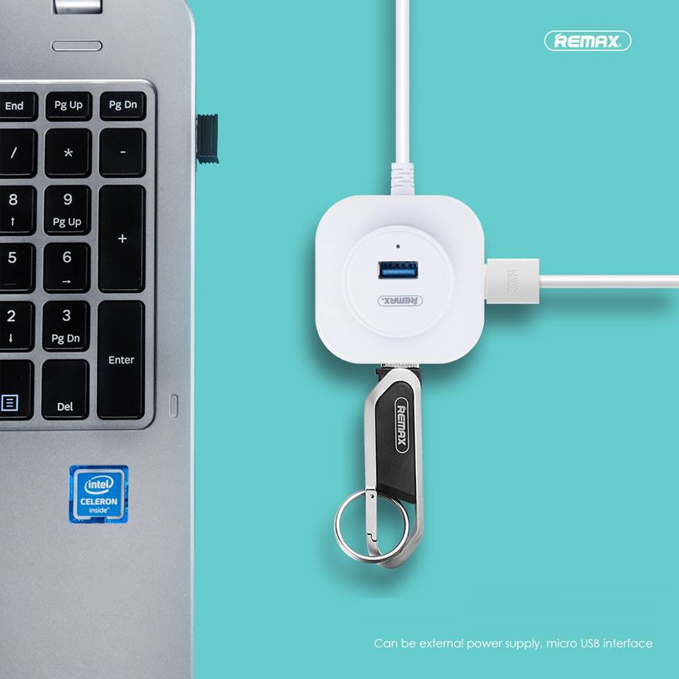 Ổ cắm USB 3.0 Remax RU-U8 ✔ Chất Lượng Cao ✔ Bảo hành Toàn quốc