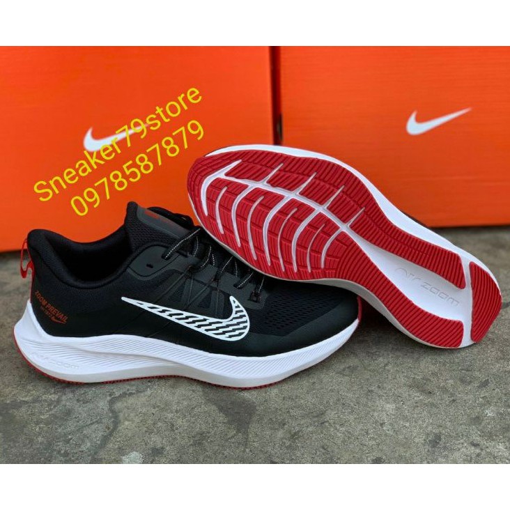 Giày Nike Air Zoom Black/White/Red Nam 2021 [Chính Hãng - Full Box - Hình Ảnh Thực Tại Sneaker79store]