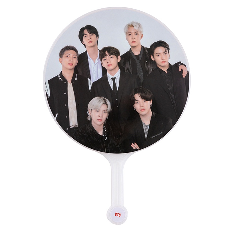 Quạt Tròn Cầm Tay JIMIN JIN JUNGKOOK V SUGA J-HOPE RM HD