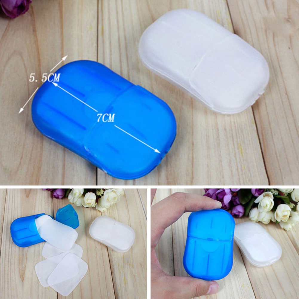 Hộp Đựng Xà Phòng Giấy Mini Tiện Lợi Khi Đi Du Lịch