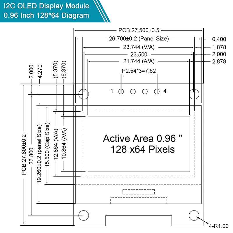 Set 10 Trình Điều Khiển Màn Hình OLED SSD1306 Cho Arduino Raspberry PI | BigBuy360 - bigbuy360.vn