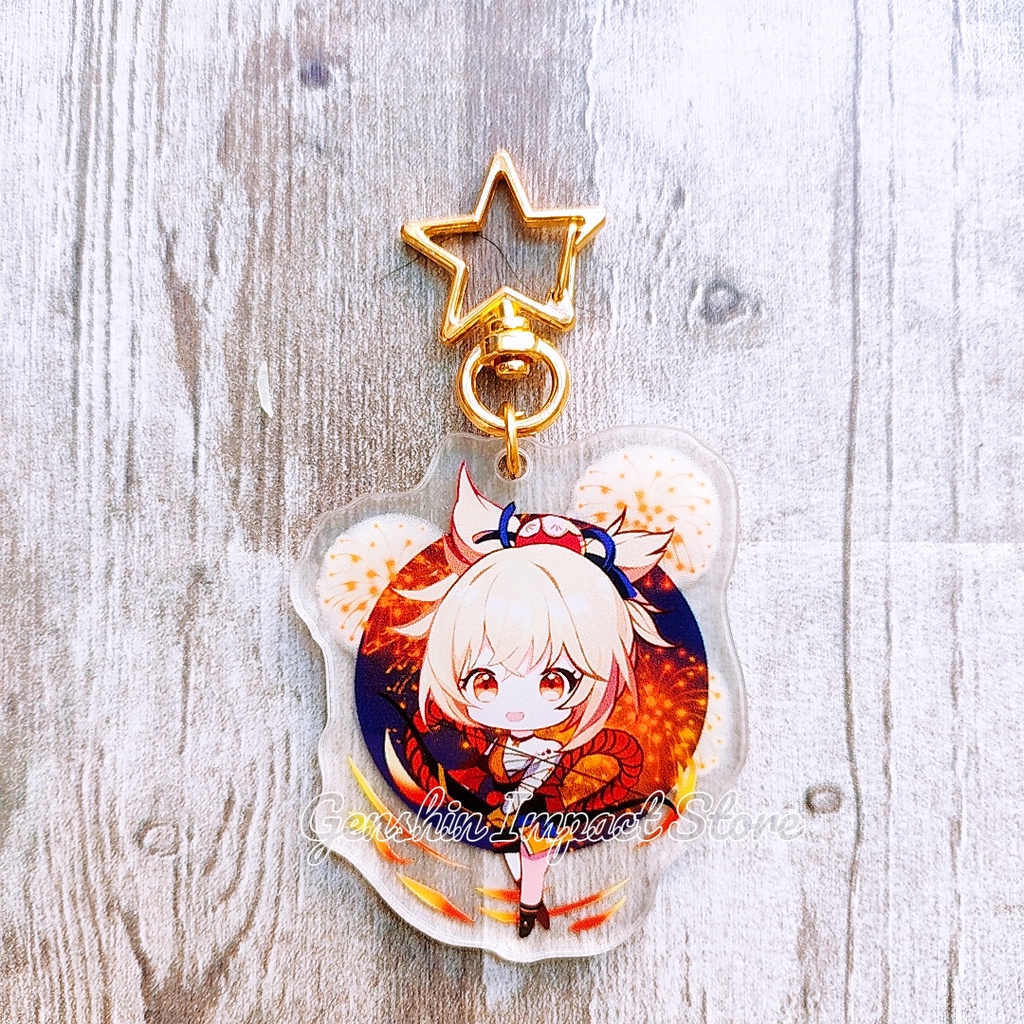 YOIMIYA Móc khóa Genshin Impact M17 (in giữa acrylic)