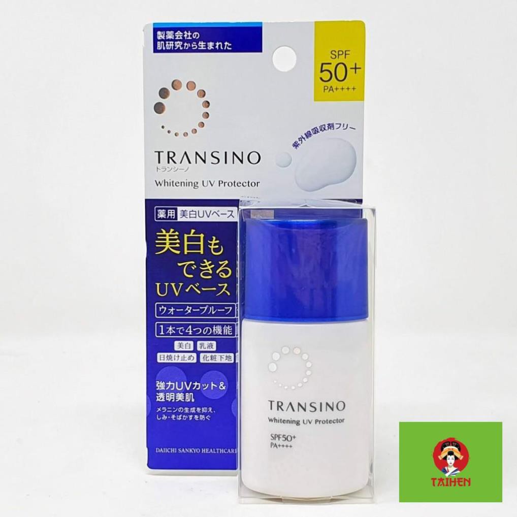 Mẫu Mới 2020 - Kem Chồng Nắng Transino Medicated Whitening UV Protector SPF50 + / PA ++++ 30mL