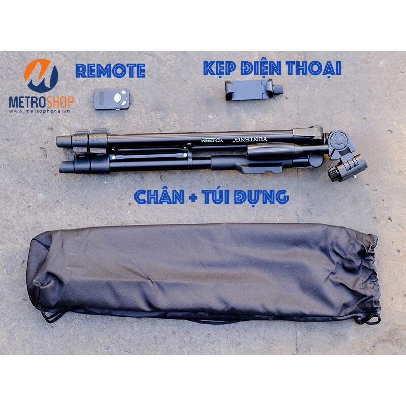 TRIPOD ĐIỆN THOẠI YUNTENG VCT-5208RM / 5208L
