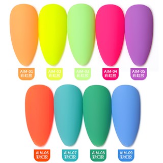 Sơn Gel AS RED | Mã AIM | Màu Neon