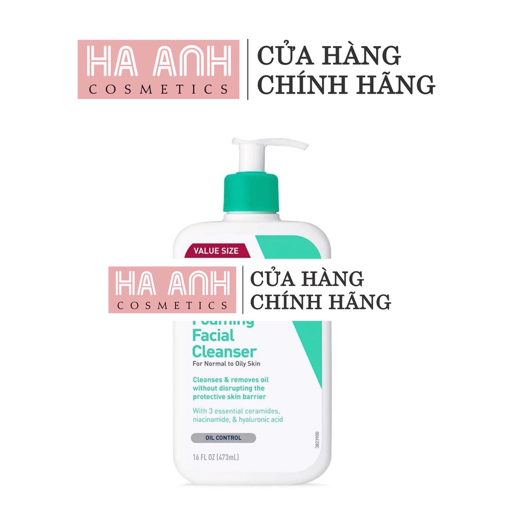 Sữa Rửa Mặt CeraVe Foaming Facial Cleanser 236ml