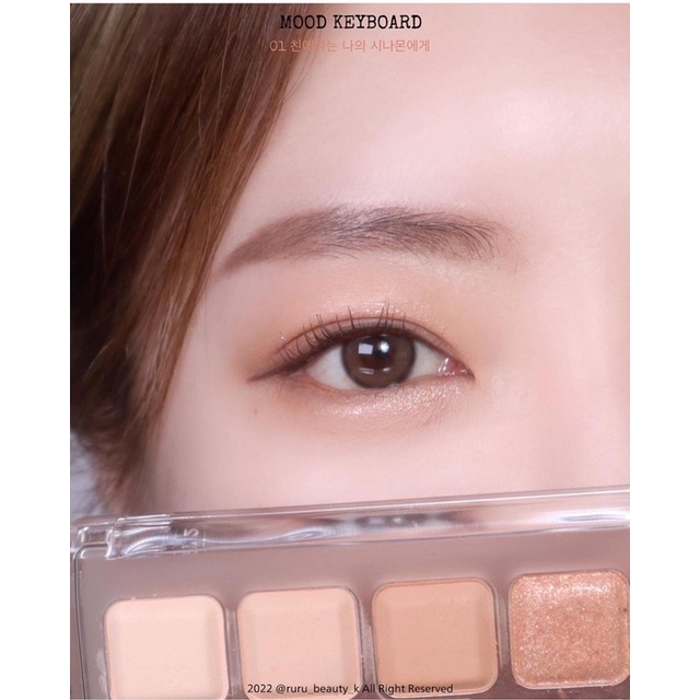 Bảng Phấn Mắt Lilybyred Mood Keyboard Palette