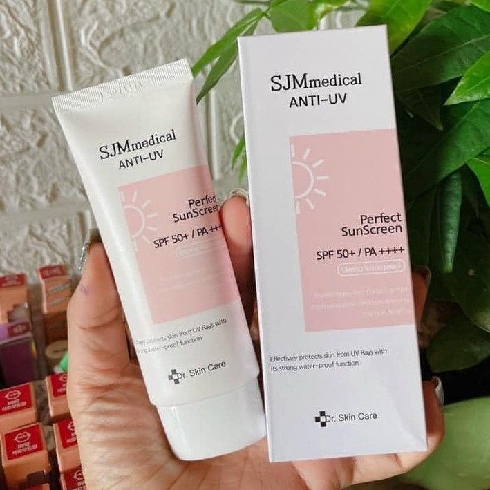 Kem Chống Nắng Nâng Tone SJM Medical Anti-UV Perfect Sunscreen - Kem Chống Nắng Chống Nước Dr.Skin Care