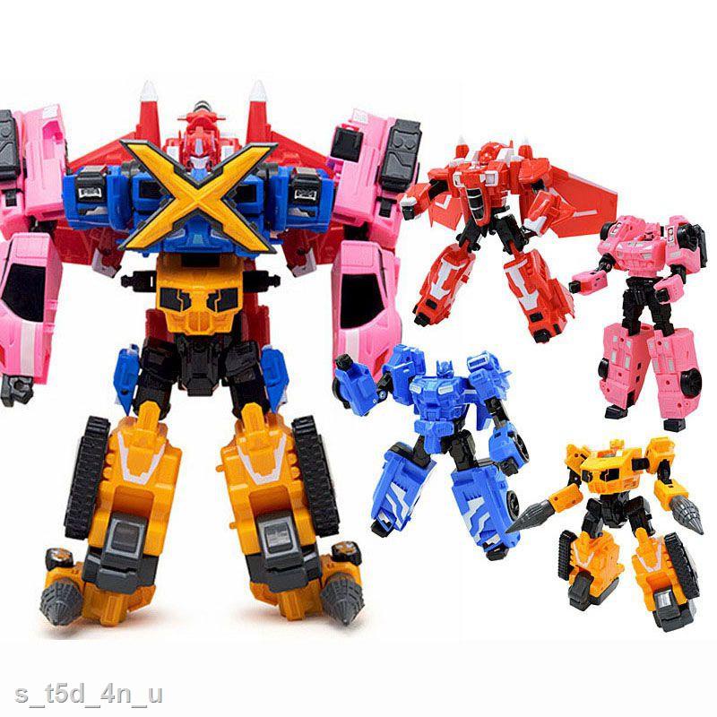 Hàng chính hãng Mô Hình Xe Đồ Chơi Biến Hình Miniforce X Lucbot Lucy 5 Kiểu Dáng Tùy Chọn