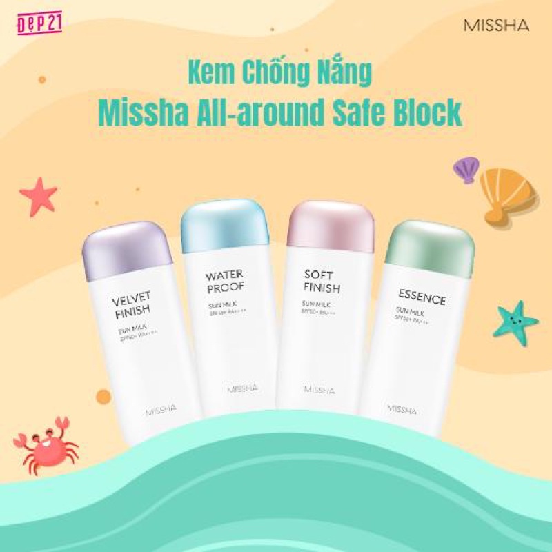 Kem chống nắng Sun Milk Missha 70ml