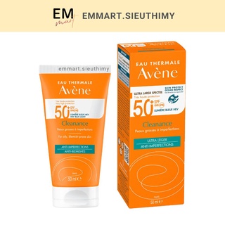 Kem chống nắng Avene Mattifying Cleanance?Fluide Sunscreen SPF50+ 50ml da dầu mụn, nhạy cảm