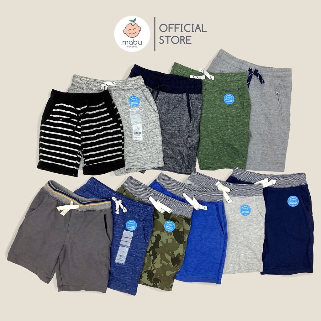 QUẦN SHORT CARTER XUẤT DƯ CHO BÉ TRAI ( Size 2-3-4-5T)