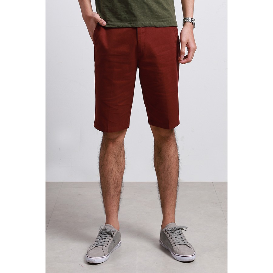 Quần short kaki kwin kéo khóa do aristino sản xuất 3 màu - reguler-KSO005S8