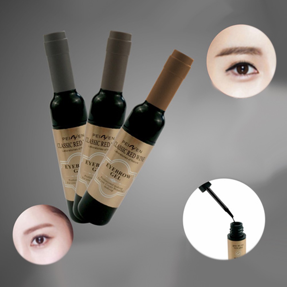 Hình dạng rượu vang Không lem Gel Thuốc nhuộm lông mày lâu dài không thấm nước Kem trang điểm lông mày | BigBuy360 - bigbuy360.vn